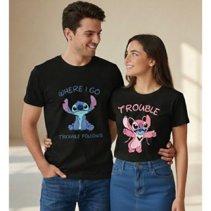 Cartoon Love Couple Tshirt